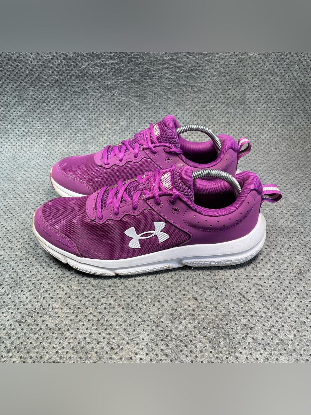 Under Armour Charged Assert 10 Purple Shoes Size 10.5 Women’s